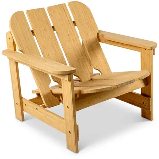 Armlehnstuhl Picket Weltevree Bambus geölt braun, Designer Michael Schoner, 78x72x78 cm