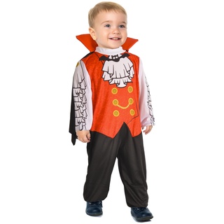 Ciao- Baby Vampire costume disguise baby (Size 2-3 years) with cape