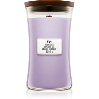 Woodwick Lavender Spa Duftkerze mit Holzdocht 609.5 g