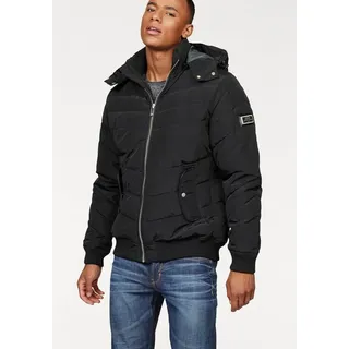 Bruno Banani Blouson aus schnelltrocknendem Material, trendiger Stil schwarz L (52)