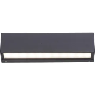 Paul Neuhaus Außenwandleuchte Metall 6,0 cm inkl. LED 1250 lm anthrazit
