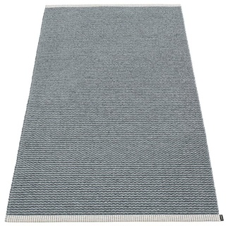 pappelina Mono Outdoor-Teppich - granit / grau 85 x 160cm
