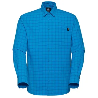 Mammut Lenni Longsleeve Hemd Glacier Blue-Marine 3XL
