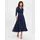 Midikleid Blau 36
