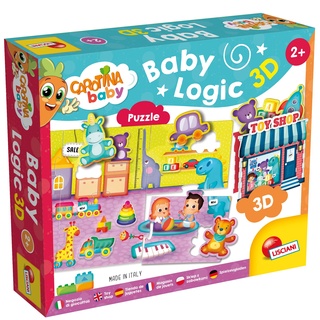 Liscianigiochi 92543 Carotina Baby Logic 3D Spielzeug, Nicht zutreffend