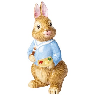 Villeroy und Boch Bunny Tales Große Porzellanfigur Max , Porzellan, Bunt 22cm Mehrfarbig