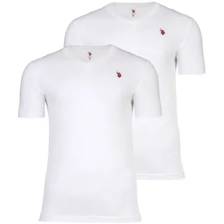 U.S. Polo Assn. 2er-Set: Shirts in Weiß XL