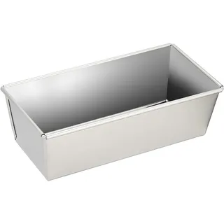 Kastenform zum Backen, Kuchenform, rechteckig/rund, Brotbackform, Edelstahl zum Backen von Braten, Käsekuchen, Sauerteig, Brot, Lasagne (rechteckig)
