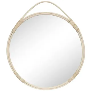 House Nordic Wandspiegel Ø50 cm Natur