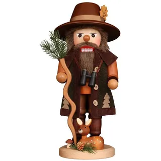 Christian Ulbricht Nussknacker Waldmann mit Rehkitz Natur - 39,5 cm