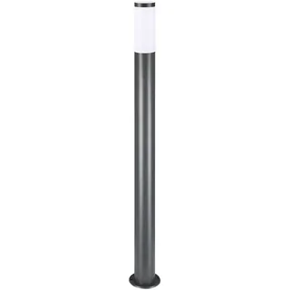 monzana Wegeleuchte Edelstahl 100cm IP44 inkl. Bewegungsmelder Anthrazit