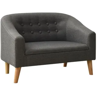 vidaXL Kindersofa Grau Stoff