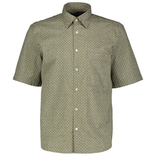 Marc O'Polo Langarmhemd Herren Hemd kurzarm Regular Fit (1-tlg) grün M