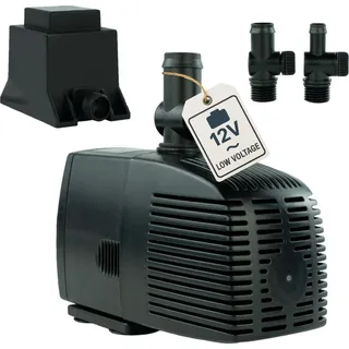 Kerry Electronics Teichpumpe 12 V 1.500 L/H