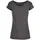 Ladies Wide Neck Tee Farbe Charcoal Größe XL