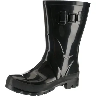 laquieio Gummistiefel Damen Schwarz 38