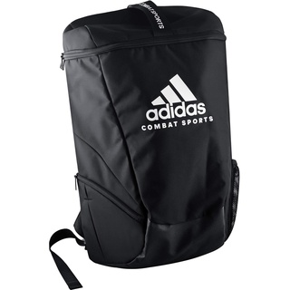 adidas Unisex – Erwachsene Backpack Combat Sports Rucksack, schwarz/weiß, M