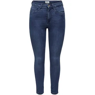 ONLY Damen ONLROYAL HIGH Skinny PIM504 Petit FN Hose, Medium Blue Denim, XL/28 - XL / 28L