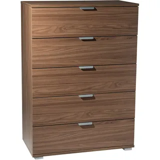 MEMI Me612NOC Kommode, Holz, walnuss, 38x75x105 cm