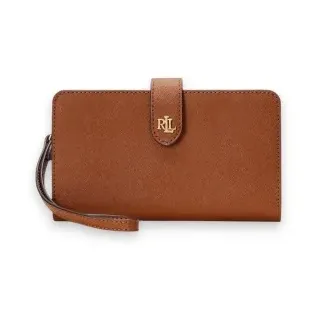 Lauren Ralph Lauren für Damen. 432916514003 Braune Handtasche Lisa (OSFA), Beige, Lässig, Leder