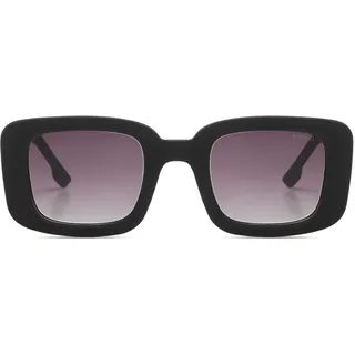 KOMONO Avery Carbon Unisex Quadratische Cellulosepropionat-Sonnenbrille für Damen und Herren mit UV-Schutz und kratzfesten Gläsern - Einheitsgröße