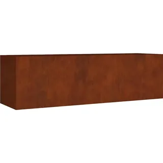 vidaXL Hochbeet 280 x 80 x 80 cm Cortenstahl