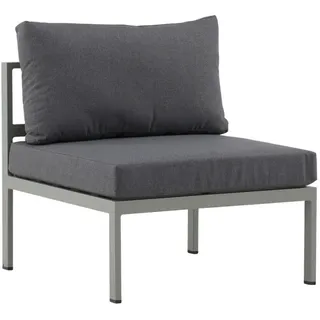 gardenson Loungesessel Copacabana Grau/Grün 70 x 65 x 74 cm
