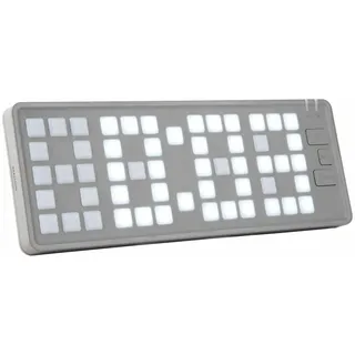 Karlsson Wecker Keyboard - Grau - 23x1.5x8.3cm