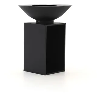 + 15 % Kassenrabatt | RedFire Onyx Classic Feuerschale mit Grill ø 80 cm
