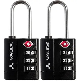 Vaude Kofferschloss dreistellig, schwarz/silber