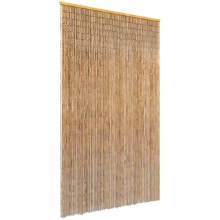 vidaXL Insektenschutz Türvorhang Bambus 120 x 220 cm