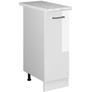 Vicco Apothekerschrank R-Line 30 x 81,6 x 60 cm Weiß