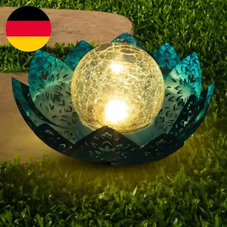 Solarlampen Für Außen Solar Lotus Garten Deko Solar Bodenleuchte Für Garten Gart