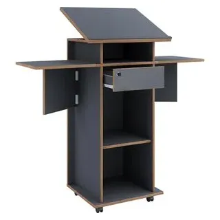 VCM my office Stehpult anthrazit