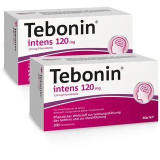 2x Tebonin intens 120 mg 2x200 St Filmtabletten