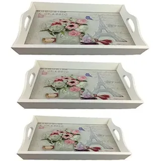 GMMH Knietablett Lavendel Laptop Tablett 33 x 43 x 5 cm