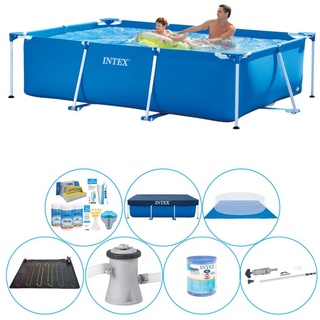 Intex Frame Pool Rechteckig 260x160x65 cm - Swimming Pool Deal