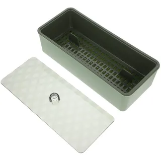 Generisch Besteckbox Utensilienbox Haushaltsutensilienkasten Besteckkasten Deckel Kasten Aufbewahrungsbox Flach Besteck