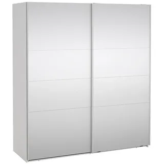 VCM Schiebetürenschrank Catania 180 x 201 x 67 cm Weiß
