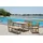 Vintage Gartensessel 60 x 63 x 92 beige