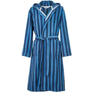 Tom Tailor Bademantel, Blau, Textil, Streifen, Gr. S, unisex, Oeko-Tex® Standard 100, Badtextilien, Bademäntel