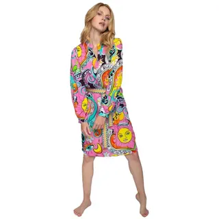 Emily Van Den Bergh Blusenkleid pink comic rosa 40