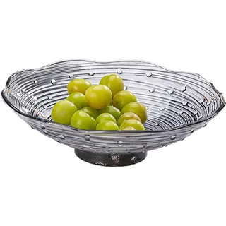 9.5Zoll Glas Obstschale Ruß Modern Living GlasschüSsel