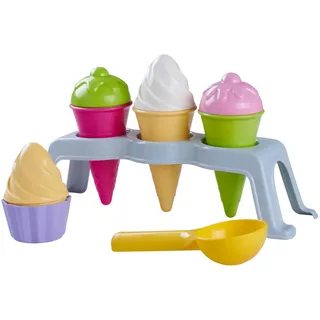 Simba Eisständer Spielset 10 teiliges Sandspielzeug-Set