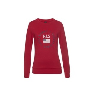 H.I.S Sweatshirt Damen rot Gr.44/46