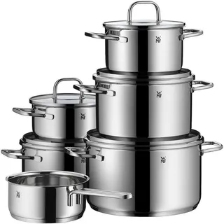 WMF Inspiration Topf-Set 6-tlg. 3 x Fleischtopf + 2 x Bratentopf + Stielkasserolle