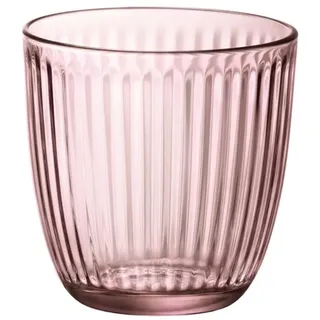 Bormioli Rocco & Siglio- Line Water Glass, Multi-Colour, BOR1238, Pack of 6