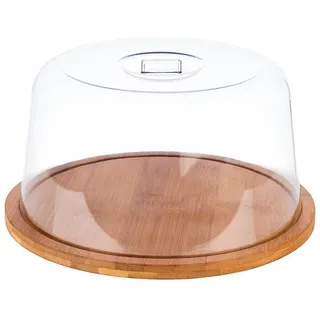 APS Tablett aus Holz inklusive Haube, 2 teilig