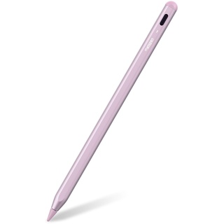 A8 Rosa Stift für iPad 2018-2024, Lange Akkulaufzei, Palm-Ablehnung, Magnetische Pencil für Apple iPad Pro 12.9''/11''/13''M4, iPad 10/9/8/7/6, iPad Mini 6/5, iPad Air 5/4/3/11''M2
