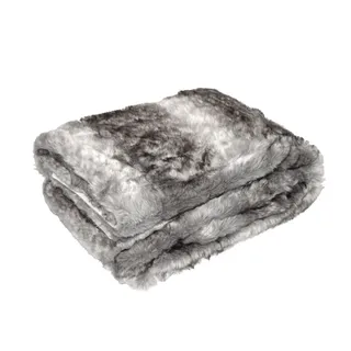 Kinzler WOLF Kuscheldecke 150 x 200 cm Grau